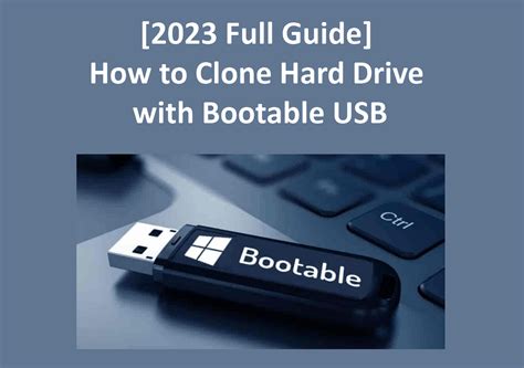 how to clone hard drive from boot